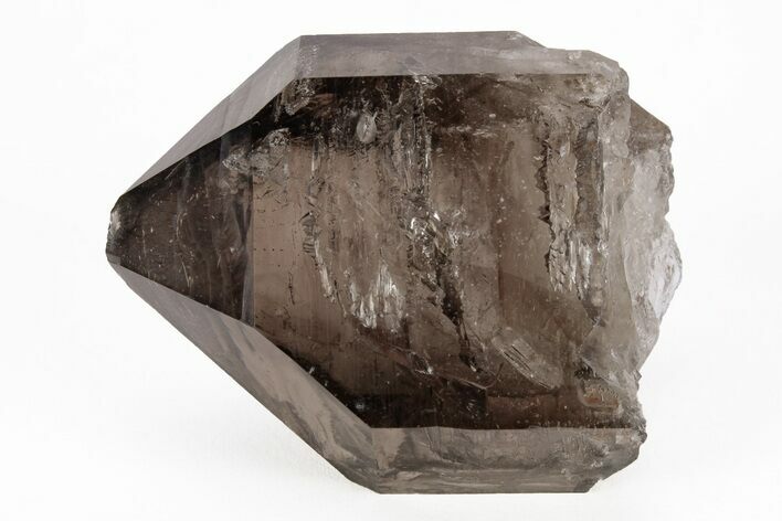 Glassy, Smoky Quartz Crystal - Brazil #218345
